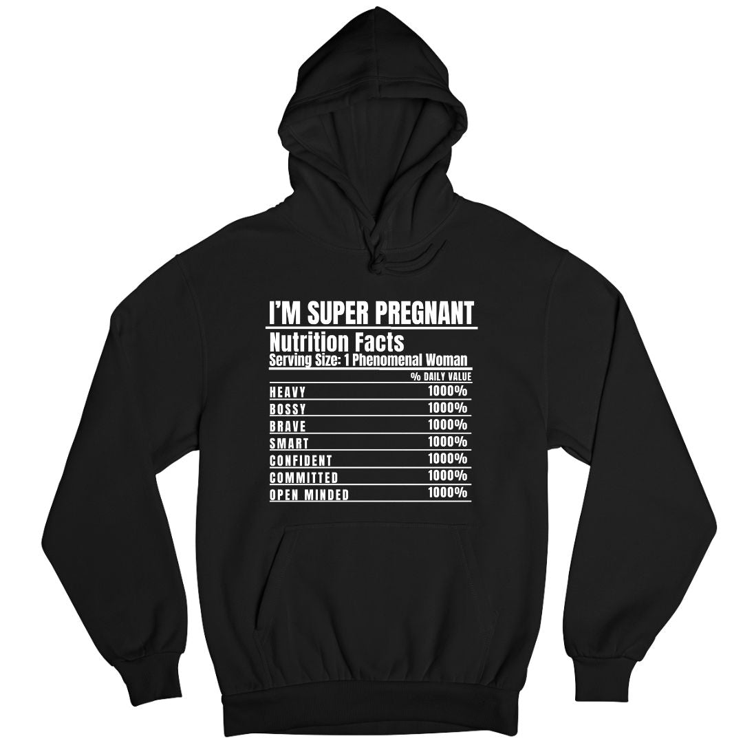 I'm super pregnant hoodie