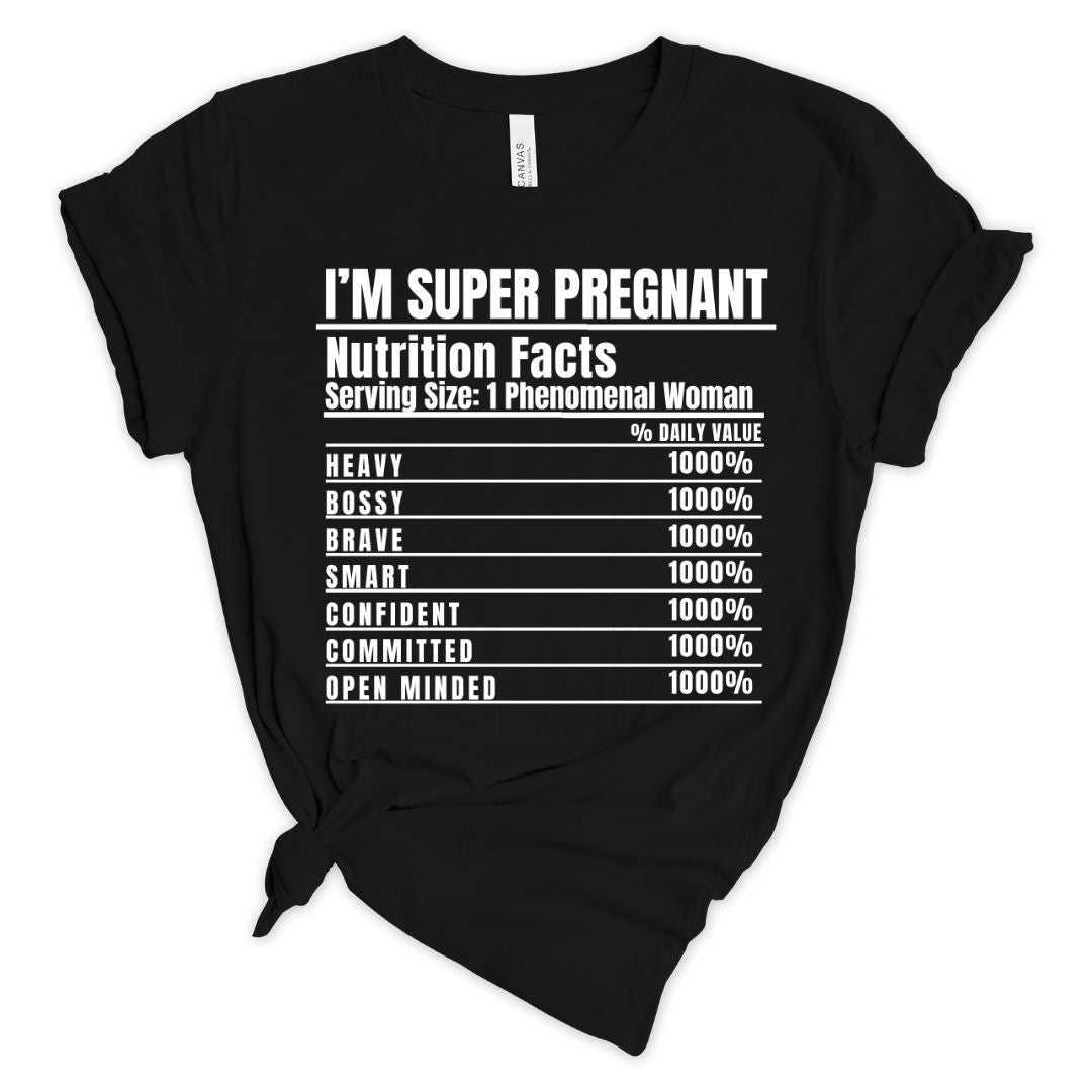 I'm Super Pregnant T-shirt