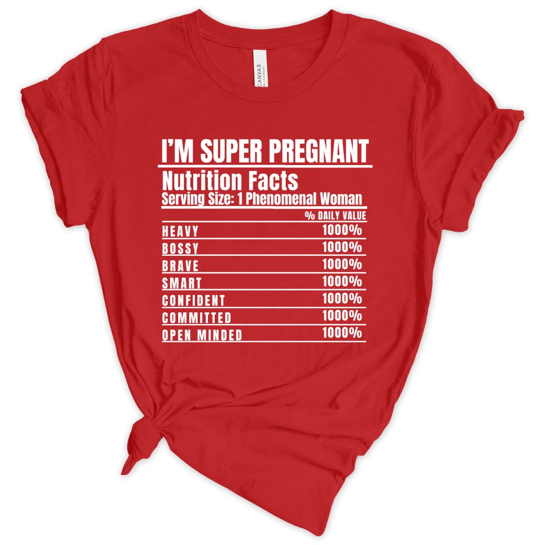 I'm Super Pregnant T-shirt