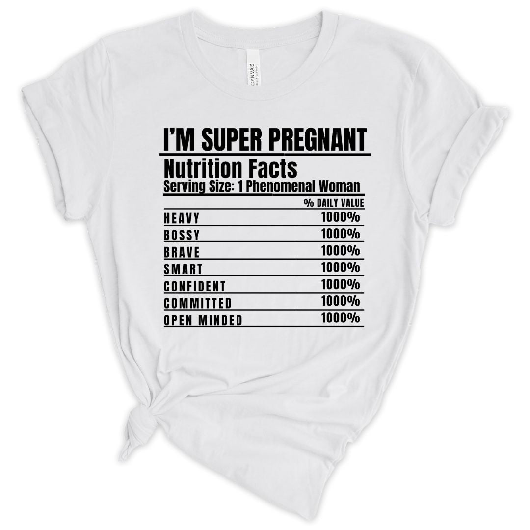 I'm Super Pregnant T-shirt