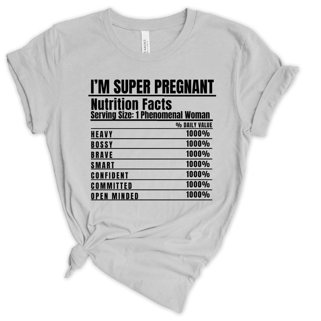 I'm Super Pregnant T-shirt