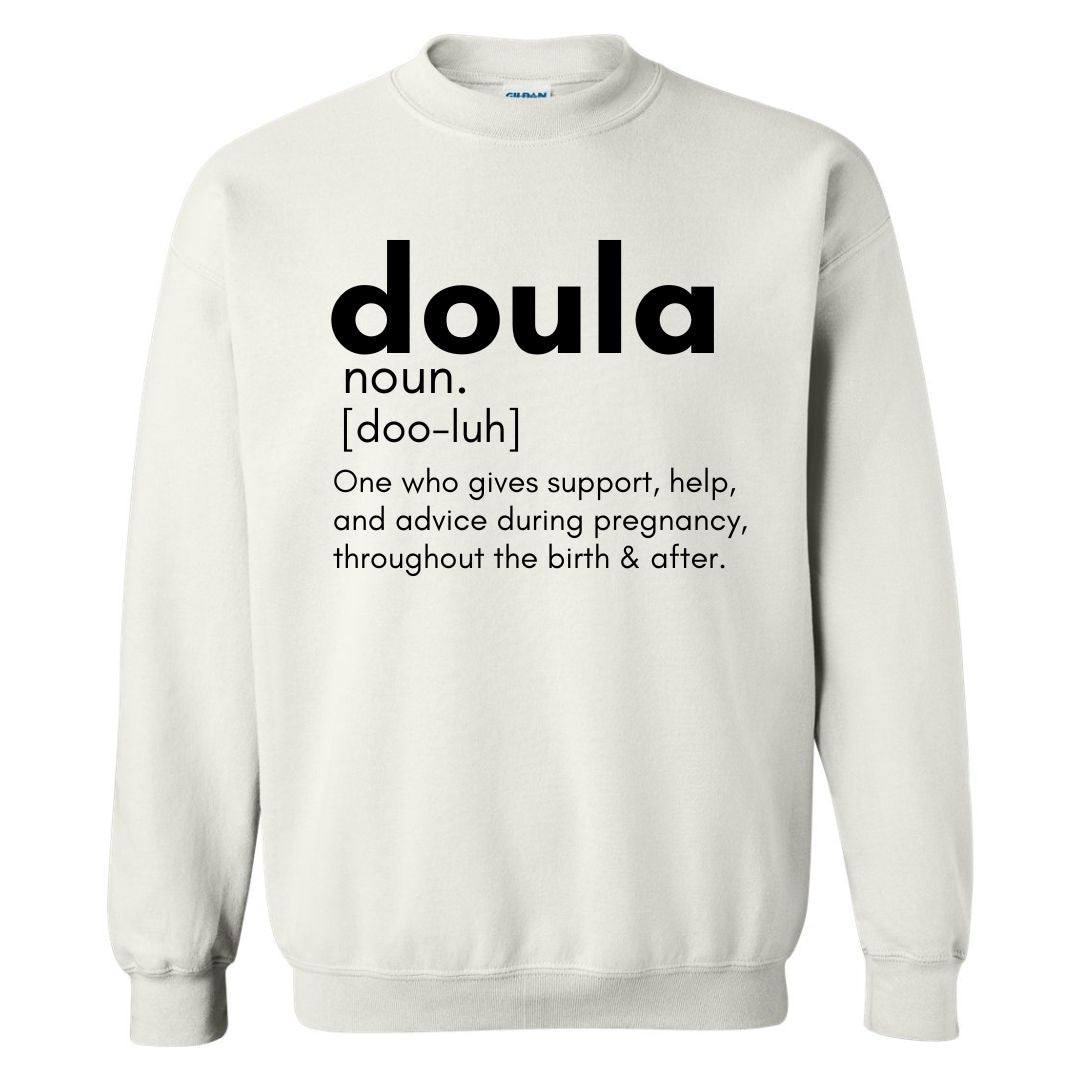 Doula Definition Sweatshirt