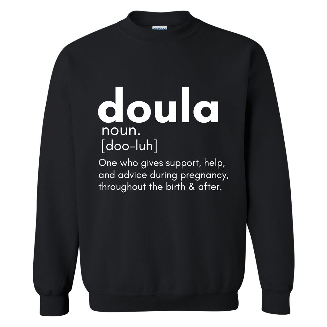 Doula Definition Sweatshirt